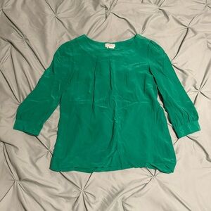 Kate Spade Vibrant Green Blouse